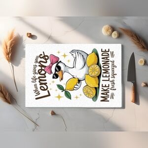 COPY - Duck Lemonade Cutting Board